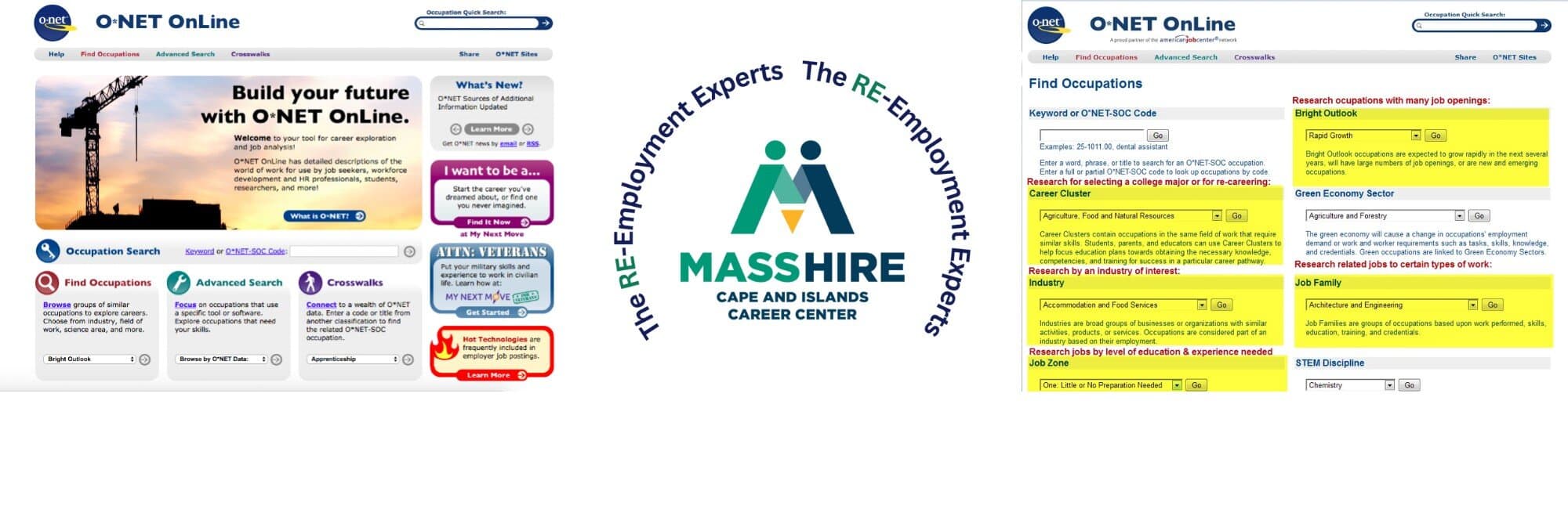 MassHire Career Exploration Using O*NET Workshop